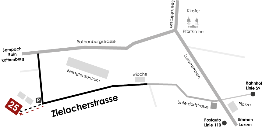 Anfahrtskizze