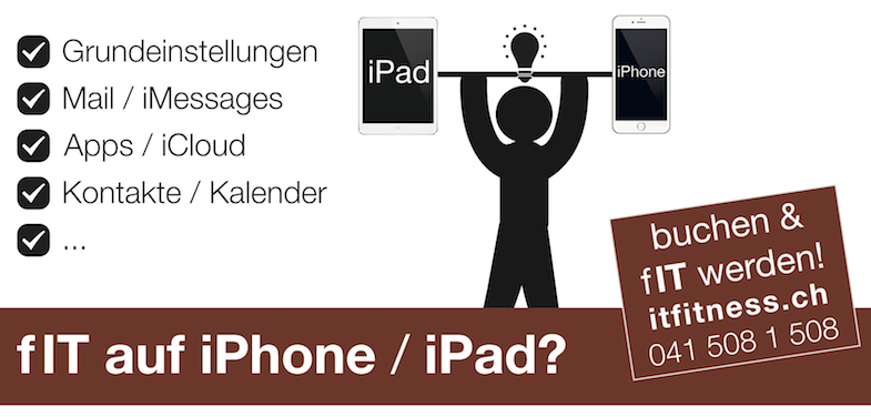 ICC IT Fitness iphone ipad schulung